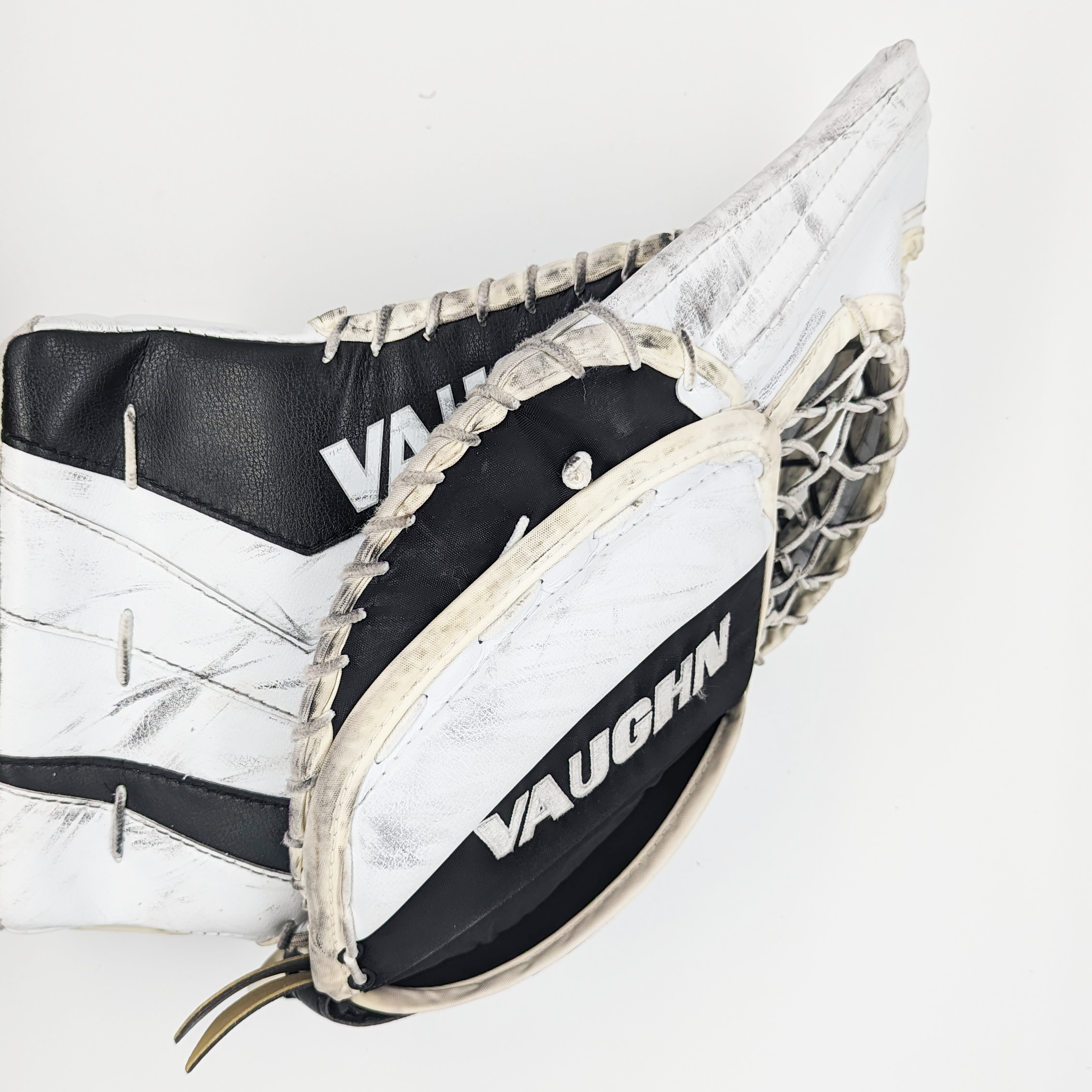 Vaughn Ventus SLR2 - Gant de gardien intermédiaire d'occasion (blanc/noir)